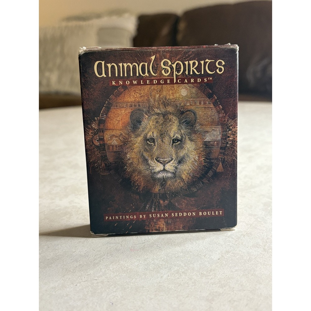 Animal Spirits Knowledge Cards Susan Seddon Boulet Pomegranate Deck 48 Cards